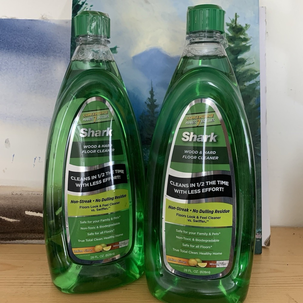 Lot 2 Shark Wood & Hard Floor Cleaner Concentrate Italian Citrus 28 oz